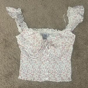Princess Polly Floral Top